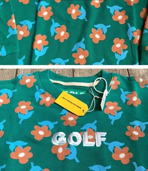 Nové Mužov CREWNECK golf Le Kvet Fleur Tyler, The Creator Kapucňou Mikiny s kapucňou Mikiny velvet Bavlna Zahustiť Fleece #M39