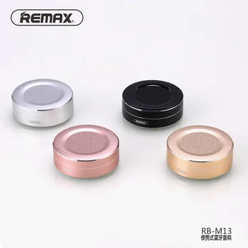 REMAX RB-M13 bezdrôtové Bluetooth reproduktor prenosný kovové TF karty hráč Subwoofer s mic HD hovor mini reproduktor