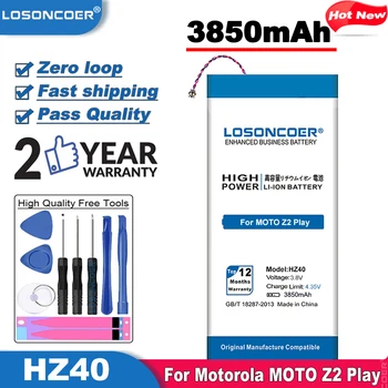 LOSONCOER 3850mAh HZ40 Batérie pre Motorola Moto Z2 Hrať, Moto Z2 Hrať Dual SIM XT1710-06, XT1710-08, XT1710-09, XT1710-11