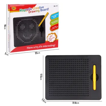 Magnetické Tablet Magnet Pad rysovaciu Dosku Oceľové Guľôčky Stylus Pen Perličiek Vzdelávania Vzdelávacie Písanie Hračky pre Deti Darček Hot Predaj
