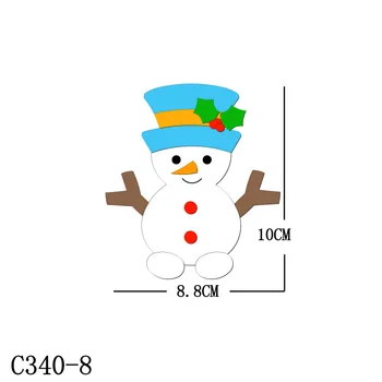 Vianočné snehuliak Drevené die Scrapbooking C340-8 Rezanie Zomrie Viac veľkostí