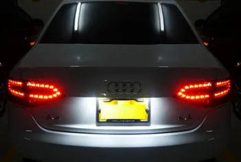 ANGRONG 2x LED Licenčné Číslo Doska Svetlo Žiarovky Žiadne Chybové Pre Volkswagen Golf MK6 Sharan Jetta Passat B6 Touareg Touran
