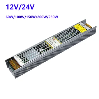 Stmievateľné Napájanie 12/24V 60W-250W DC Konštantného Napätia LED Ovládača 0-10V Traic SCR 220V-12V/24V Transformer CRS