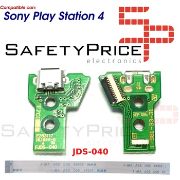 JDS-040 konektor nabíjania radič PLAY STATION 4 moc rada MICRO USB PS4 + FLEX