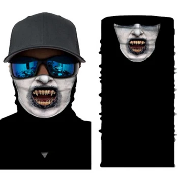 Bandana Mužov 3D Zvierat Maska Ski Cyklistické Snowboard Šatku na Krku Teplejšie Masku na Tvár Zimné Kukla Bicykli Novú Tvár Šatku Ochrany