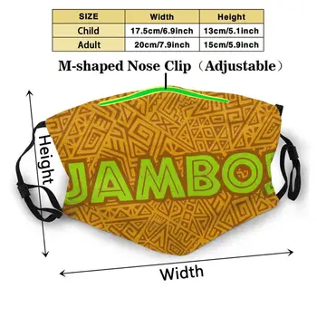 Jambo! Tvár Masku S Filtrom Dobrodruhov Sveta Klubov Radosť Ostrov Pôdy Adventureland Dobrodružstvo Tiki Bar Jungle Cruise Spoločnosti