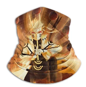 Anime NARUTO Uzumaki Naruto 3D Vytlačené Masku na Tvár Outdoorové Športy Odolné Masku na Tvár Bandana Cartoon Okolí