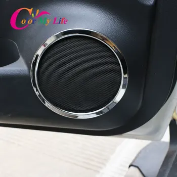 ABS ý v ýškov ý Reproduktor Reproduktor Kryt na Nissan X-Trail Xtrail Rogue T32 2013 - 2019 Dvere Auta Zvuk Stereo Audio Kryt Trim Krúžok