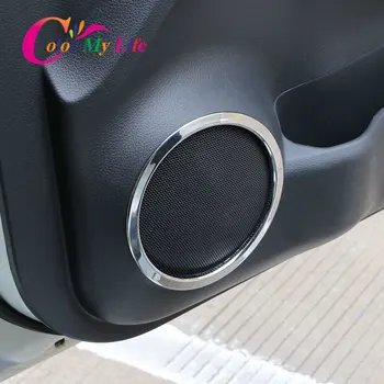 ABS ý v ýškov ý Reproduktor Reproduktor Kryt na Nissan X-Trail Xtrail Rogue T32 2013 - 2019 Dvere Auta Zvuk Stereo Audio Kryt Trim Krúžok