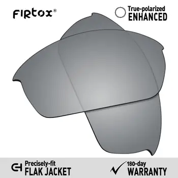 Firtox Pravda, UV400 Polarizované Šošovky Náhrada za-Oakley Flak Jacket slnečné Okuliare (Kompatibilné Objektív Iba) - Viac Farieb