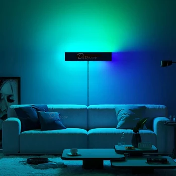 Moderné RGB LED Nástenné Svietidlo Domáce Dekorácie na Stenu Svetlo,Spálňa Farebné Reštaurácia Obývacia Izba Vnútorné Jedáleň Svietidlá