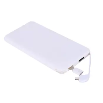 5000mAh Power Bank USB Typu C Externú Batériu Ultra Slim Poverbank Prenosné Nabíjačky Pre Xiao Mi 9 IPhone Postavený V Mikro Kábel
