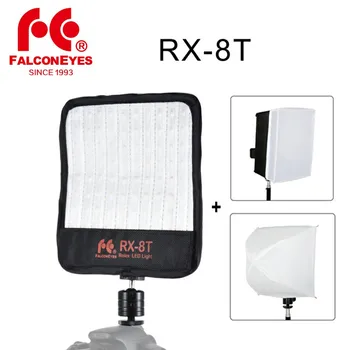 Falcon Eyes RX-8T 18W Prenosné LED Foto Video Svetlo 90pcs Vodotesný Flexibilný Rollable Handričkou Lampa s Difúzorom