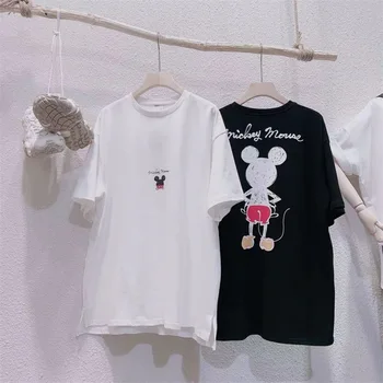2020 Lete Nové Deti T-shirts Chlapci Dievčatá Mickey Krátky Rukáv T-shirts Deti Móda Bavlnené Šortky Sleeve T-shirts Detí Topy