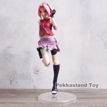 Naruto Shippuden Dievčatá Haruno Sakura PVC Obrázok Zberateľskú Model Hračka