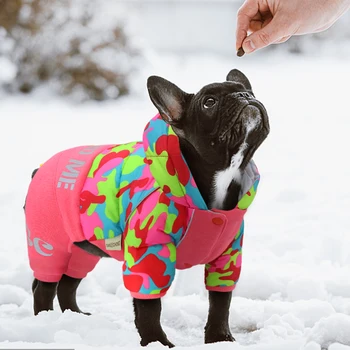 Teplé Zimné Oblečenie Pre Psy, Kabát Reflexné Psov Zimný Kabát, Bundu Francúzsky Buldog Pet Oblečenie Samll Stredných Psov, Oblečenie Jumpsuit