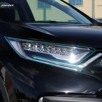 Auto Svetlometu Odtieň Black Ochranný Film Ochrany Transparentné TPU Nálepka Pre Honda CR-V CRV 2017 2018 2019 2020 Príslušenstvo