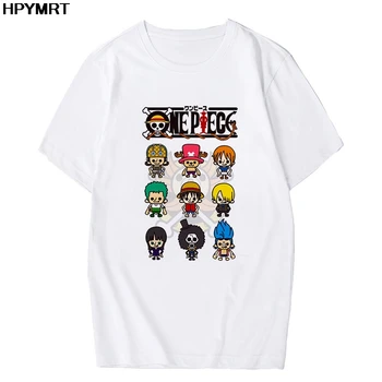 Jeden Kus T Shirt Mužov Nové Letné T-shirt Luff Streetwear Oblečenie Top Muži/ženy Tee Košele Japonského Komiksu, Anime Krátky Rukáv