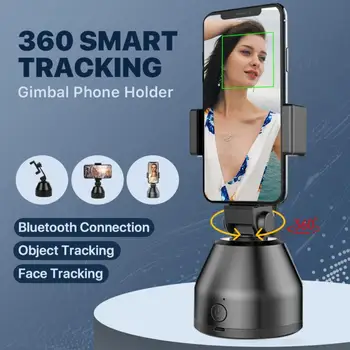 360° Rotácia Face Tracking, Smart AI Gimbal Osobné Robot Bluetooth inteligentné IA rozpoznanie tváre fotoaparát gimbal stabilizátor