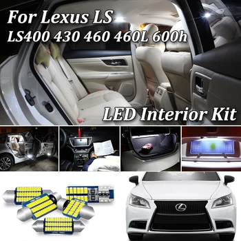 Bez Chyby Canbus Pre Lexus LS 400 430 460 460L 600h LS400 LS430 LS460 LS460L LS600h Interiérové LED Svetla Kit (1990-2017)