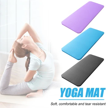 NBR Yoga Mat Športové Koleno Koleno Kulturistike Pad Vonkajšie Fitness Cvičenie Gymnastiky Školenia Pilates