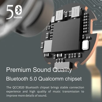 EDIFIER TWS200 TWS Slúchadlá Qualcomm aptX Bezdrôtové slúchadlá Bluetooth 5.0 cVc Duálny MIKROFÓN potlačením Hluku až na 24 h doba prehrávania