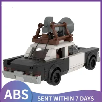 Moives Blues Brothers Vyzdvihnutie techniku, auto Mini Super Auto Truck Stavebné Bloky MOC Model modulárny tehly ornament detské hračky