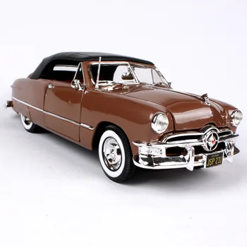 Maisto 1:18 1950 Ford soft top športové Auto lejacích Zliatiny Retro Modelu Auta Klasický Model Auta, Auto Dekorácie Kolekcie darček