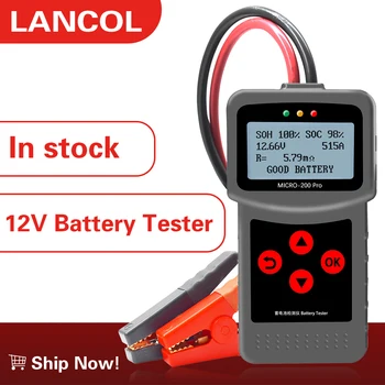 Lancol Micro200Pro 12v Kapacita Batérie Tester autobatérie Tester Pre Garáž a dielňa Auto Nástroje Mechanické