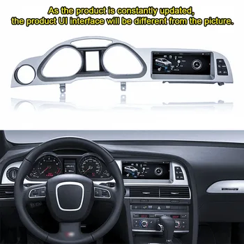 Pre Audi A6/C6/4F 2005-2011 Auto Android Multimediálne Stereo Prehrávač Autoradio s GPS Navigačné koliesko Navi Touch HD Displej Carplay
