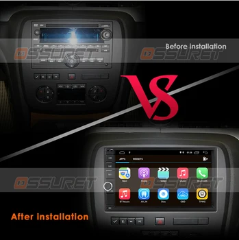 7 Palcový Android 10 IPS Auto, Auto Rádio Quad Core 2 Din Univerzálny Auto Prehrávač, GPS Stereo Audio Vedúci Jednotky Podporu DAB DVR OBD BT