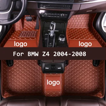 APPDEE kožené Auto podlahové rohože pre BMW Z4 2004 2005 2006 2007 2008 Vlastné auto nohy Podložky automobilový koberec kryt