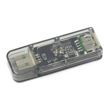 5A USB tester farebný displej Napätie ammeter výkon kapacita rýchle nabitie protokol nabíjačka nabíja poklad