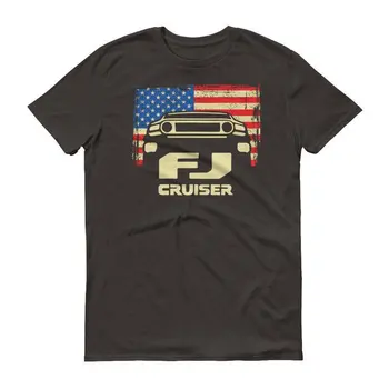 Vlastenecká Toyo FJ Cruiser Shirt - Classic Car Darček Pre Mužov, Krátky Rukáv T-shirt 2019 Nové Letné Tričká Mužov Bavlna Pohode T