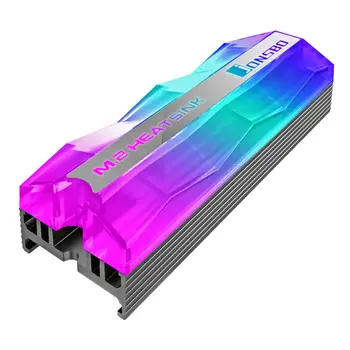 ARGB Magic Color Farebné Svetlo, Chladič SATA NVMe NGFF M. 2 Chladič SSD (Solid State Disk Chladič pre 2280 M. 2 SSD Tepla Dissipat