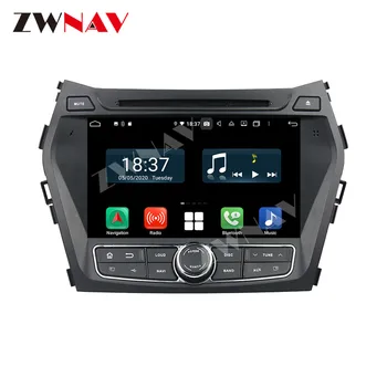 Carplay Android 10.0 obrazovke Auto Multimediálne DVD Prehrávač Hyundai IX45 Santa Roky 2013-2018 WiFi GPS Navi Auto Audio Stereo Hlava jednotky