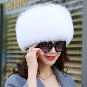 Reálne Ruskej Kvality Fox Klobúk Módne Bežné Sombrero Mujer Gorras Gorro Peaky Blinder Boina Feminina Beret Spp