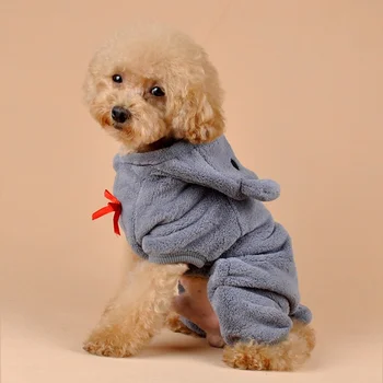 Fleece je Pes Zimné Oblečenie Teplá Šteňa Psa Kabát, Bundu Psy domáce Zvieratá, Oblečenie pre Čivava, francúzsky Buldog Teddy Ubranka Pre Psa