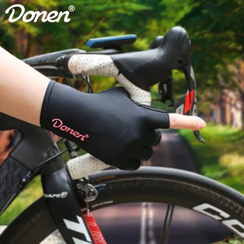 DONEN cyklistické rukavice pánske pol prsta lete šok absorpcie krátke-prst šport bike cyklistické rukavice horský bicykel zariadenia