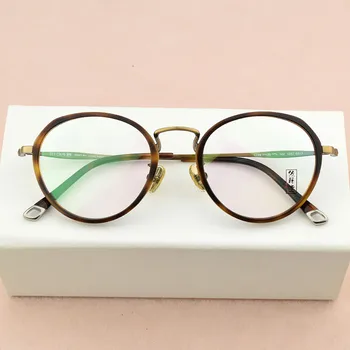 2019 Retro móda okuliare rámy pre mužov optické okuliare, rám ženy okrúhle okuliare rám Žien rámy na okuliare pánske