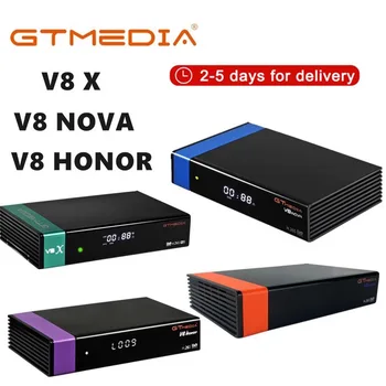 GTmedia V8 Nova, 1080P HD DVB-S2 Receptor de TV por satélite V8 ČESŤ, V8X Potencia WIFI integrada por Freesat V8 Dekodér