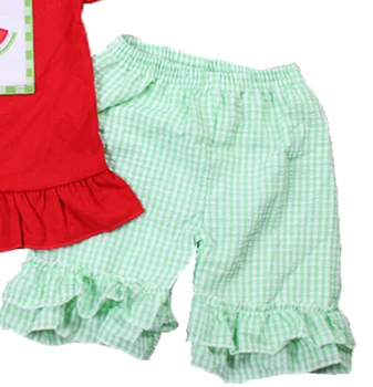 Batoľa letné šaty, nové dorazí melón tlač roztomilé dieťa dievča nastaviť