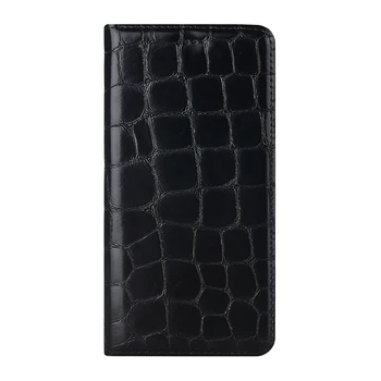 Pearl zrna originálne kožené puzdro Pre iPhone 5 5S Se 6 7 8 Plus XS XR 11 12 Pro 2020 Max Mobilný Telefón, peňaženku flip magnetický kryt