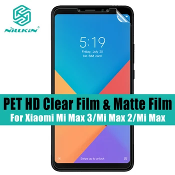 2 ks/veľa NILLKIN pre Xiao Mi Max 3 screen protector HD Super Clear screen protector Matný Proti Oslneniu Pre Mi Max 2 Max