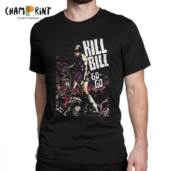 Kill Bill Gogo Yubari T Shirt pre Mužov Bavlna Bežné T-Shirts Kolo Krku Tee Tričko Krátky Rukáv Tlačených Topy
