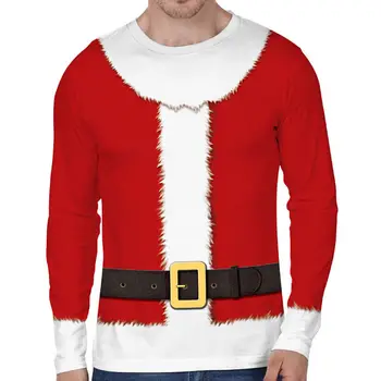 Muži to Vianoce Vianoce Zábavnej 3D Tričko Strany Dovolenku vrchné Oblečenie T-tričko S M L XL