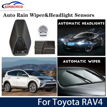 Auto smart stieračov a svetlometov, senzor Pre Toyota RAV4 2013 2016 2017 2018 2019 Automatické jazdy asistent Systém