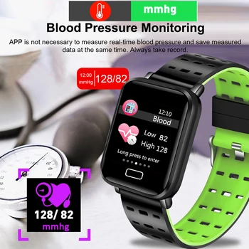 LIGE Nových Mužov a Žien Smart Hodinky Vodotesné zdravie monitor Tepovej frekvencie, krvného tlaku, funkcia šport režim smart hodinky+box
