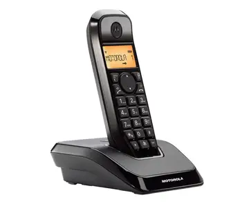 Bezdrôtový telefón MOTOROLA S1201 black Smartphone pevné