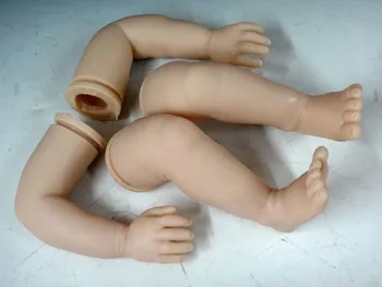 Maloobchod Dobrú Cenu 22 inch Reborn Baby Doll Zostavy Vyrobené Tým, Mäkké Silikónové Vinyl Bezpečný Materiál, Horúce Vitajte Bábika Acceories Bábika Súpravy